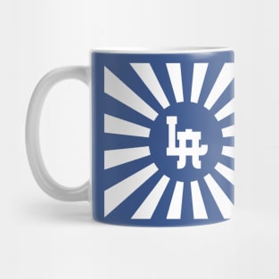 Dodgers Japanese War Flag Mug